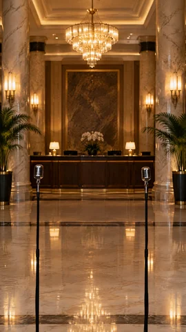 Hotel lobby